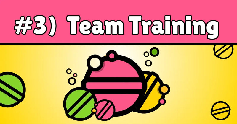 Team training - How to sell bath bombs.