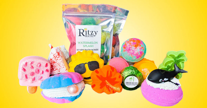 New Summer Arrivals! Bath Bombs & Shower Steamers.