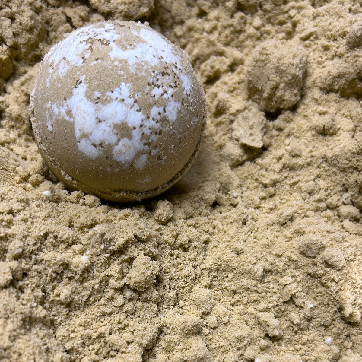 Handmade rootbeer bath bombs.