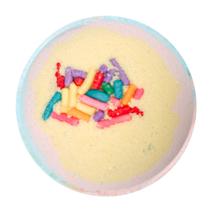 Jelly Bean wholesale bath bombs with sprinkles. 