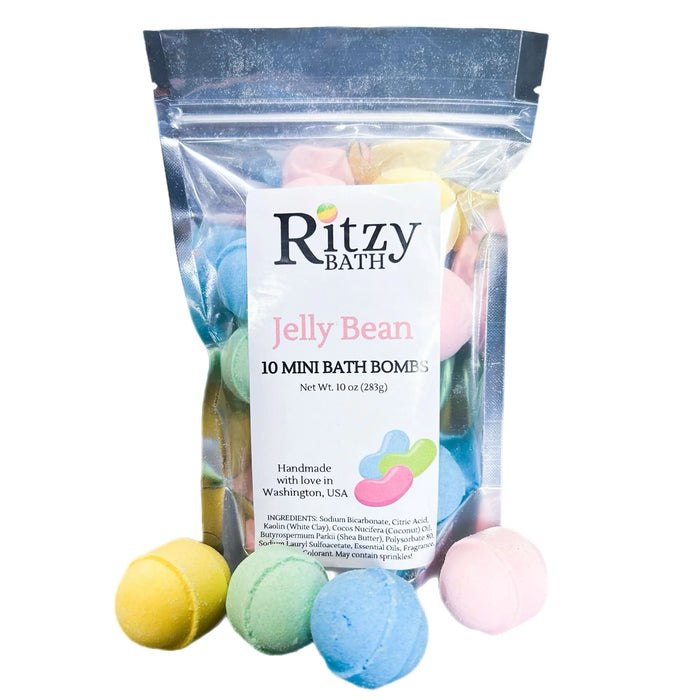 Jelly Bean Mini Bath Bombs