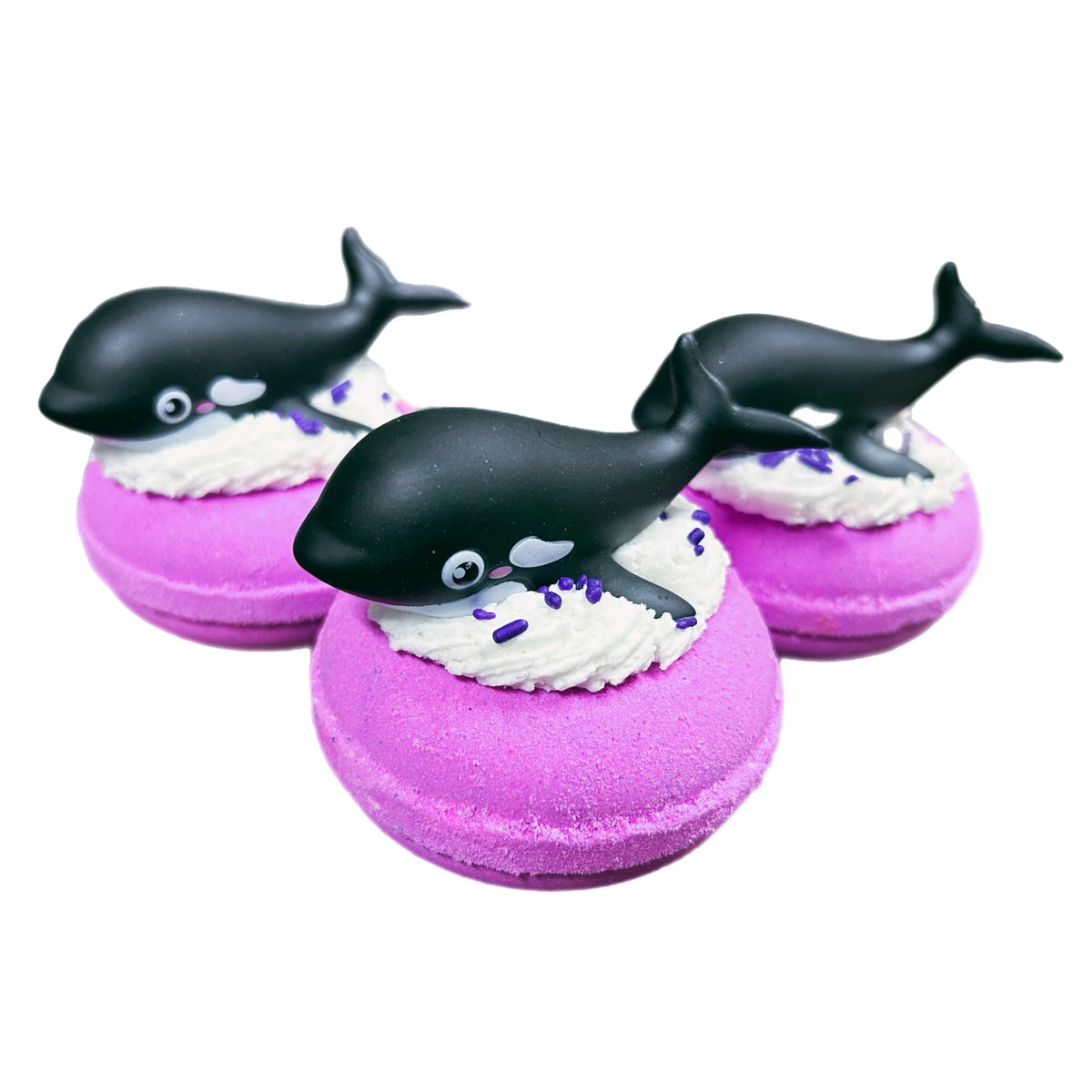 Orca bubble bath bomb. Wholesale bath bombs with toys