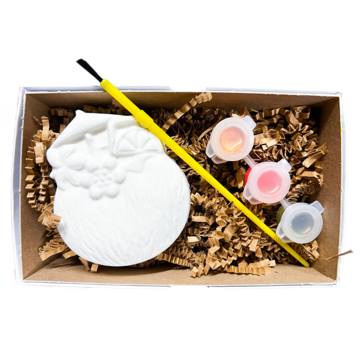 Paint your own bath bomb kits. Coconut Summer edition kit.