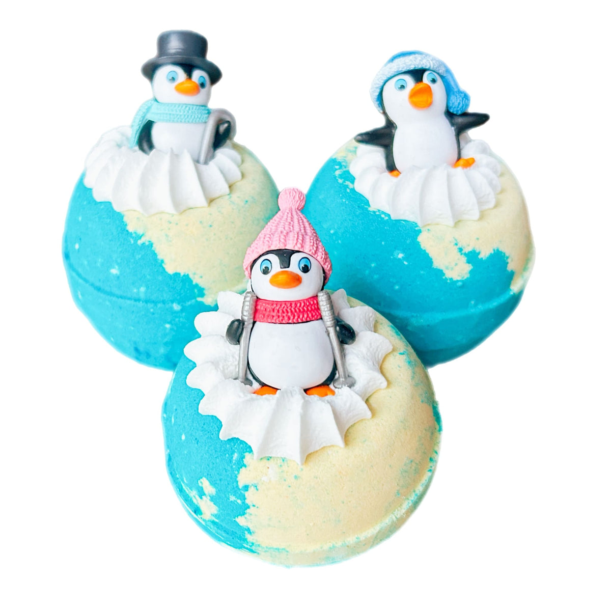 Penguin Swirl Bath Bomb