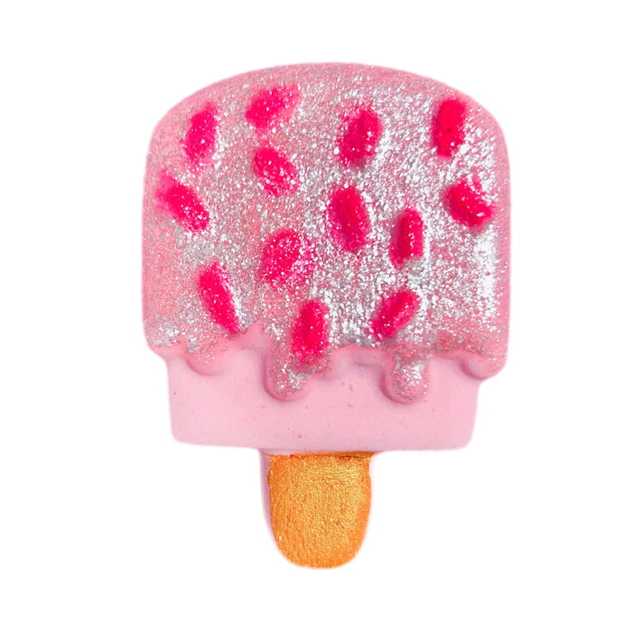Strawberry ice cream bath bomb treat! Wholesale summer bath bombs.