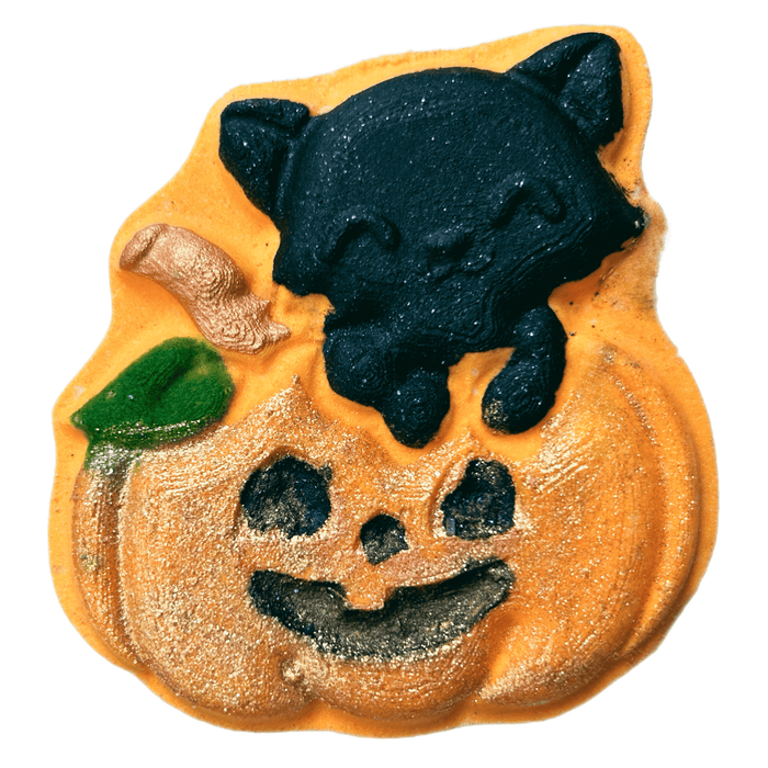 Pumpkin Cat Bath Bomb - Halloween Collection | Ritzy Bath Wholesale