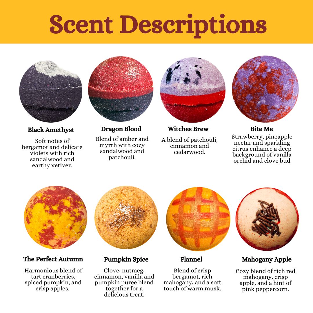 Wholesale Bath Bombs - Fall/Halloween Collection (100 units)