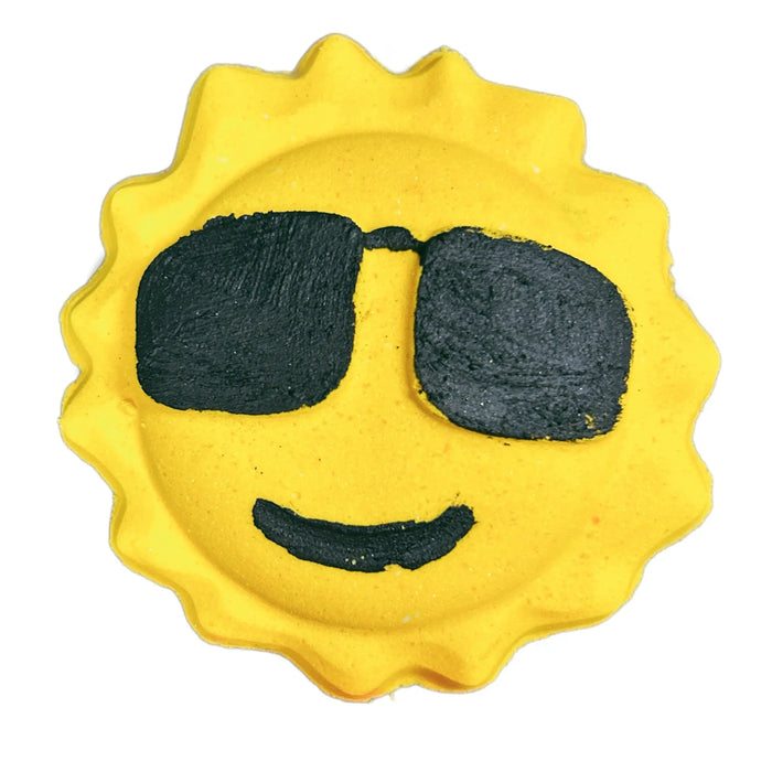 Sun Bath Bombs for Wholesale. Handmade in USA and handprinted