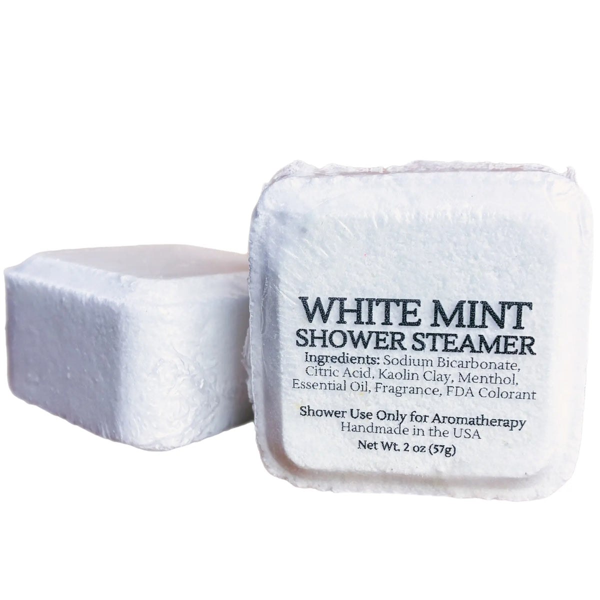 White Mint Shower Steamers