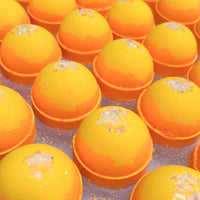 Wholesale Bulk Bath Bombs,  Peach Tea scented.