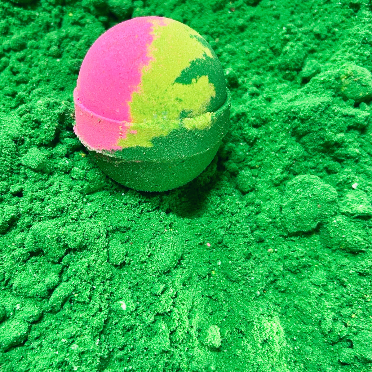 Watermelon Bath Bomb handmade in the USA