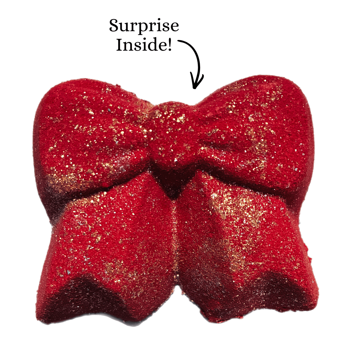 PREORDER: Christmas Bow Bath Bomb (12 units)