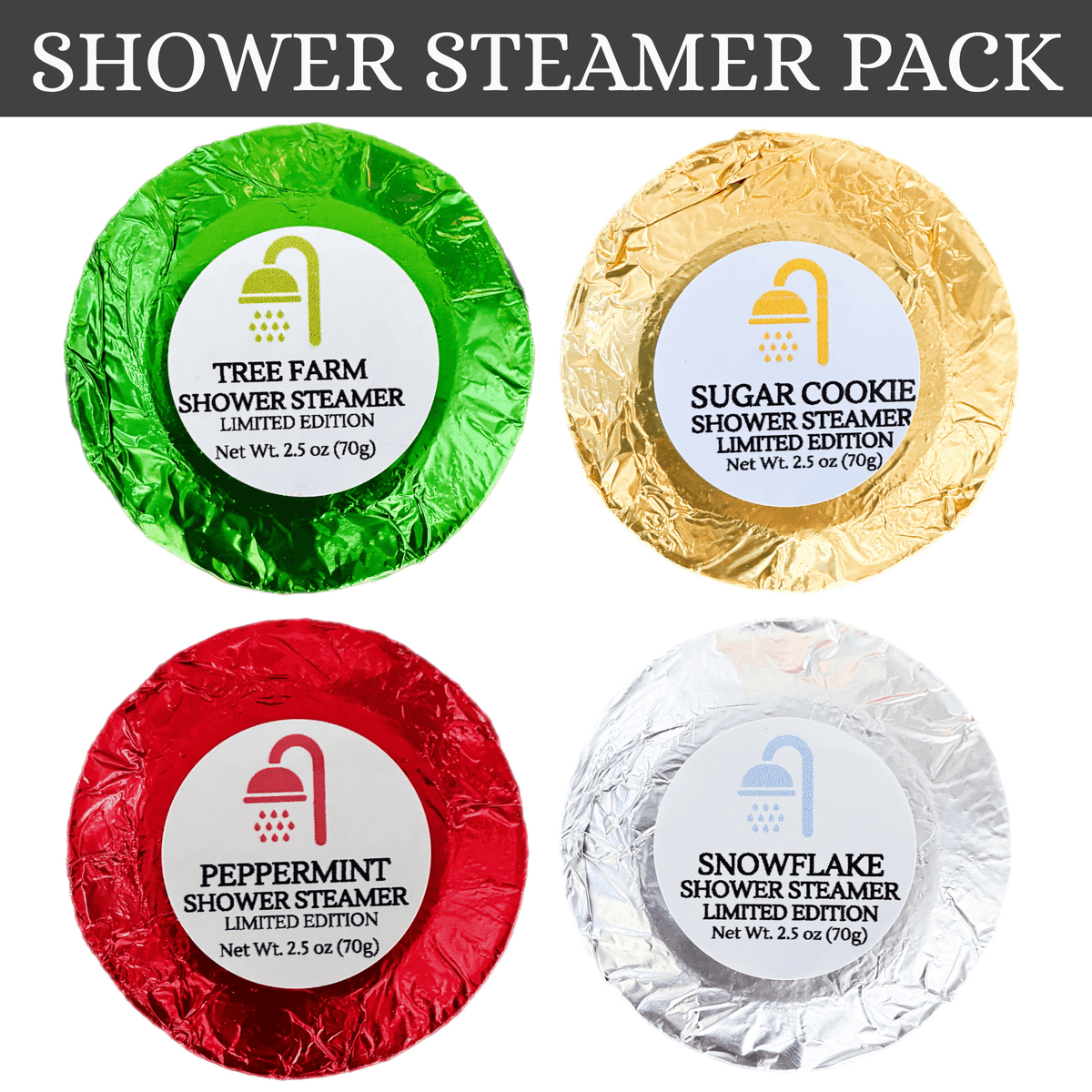 PREORDER: Christmas Shower Steamers - 4 Cases