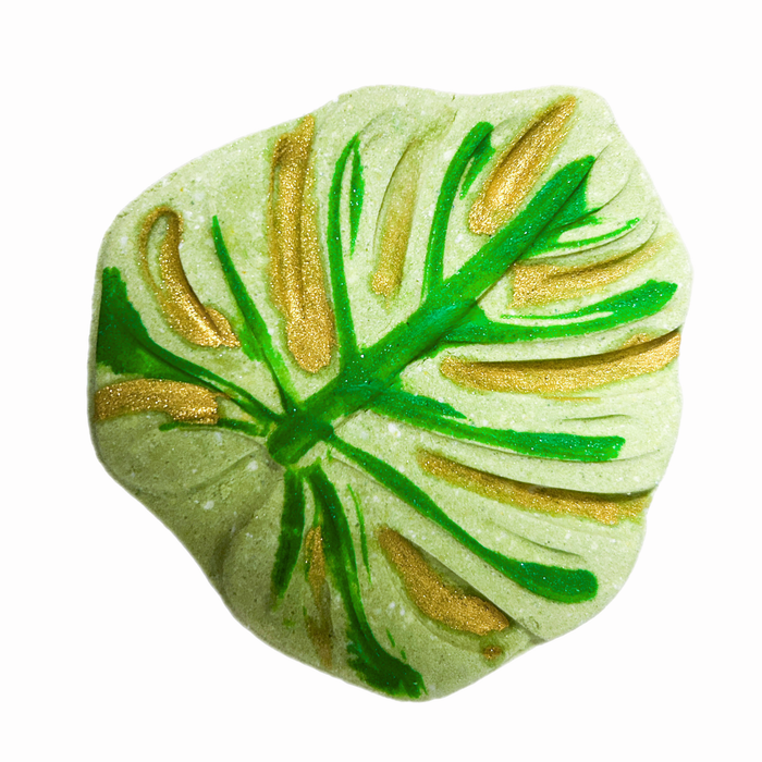 PREORDER: Monstera Leaf Bath Bomb (12 units)