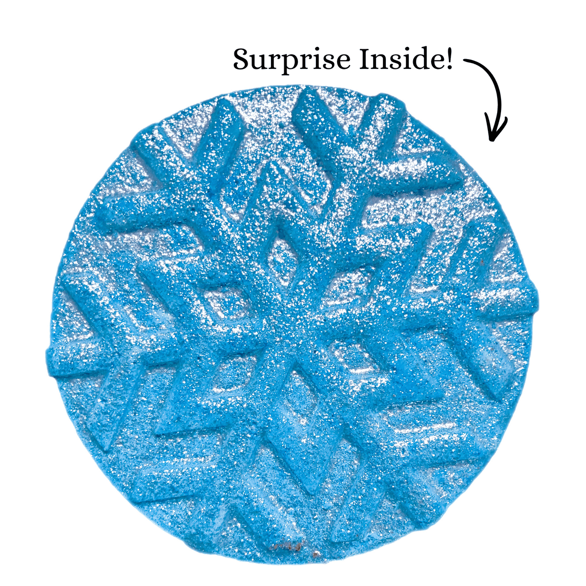 PREORDER: Snowflake Bath Bomb (12 units)