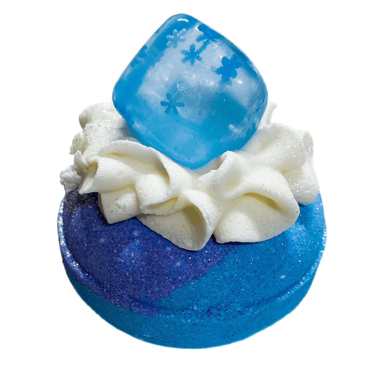PREORDER: Snowflake Donut Bath Bomb (12 units)