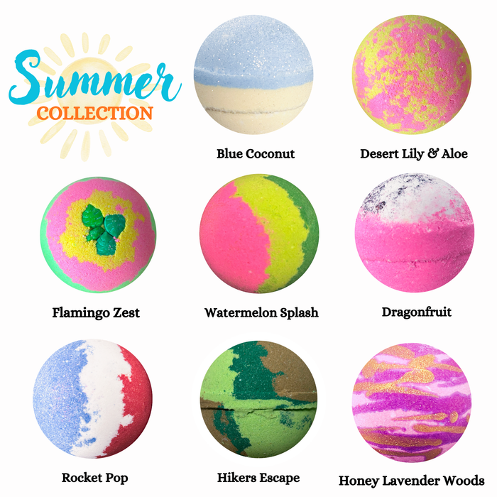 Wholesale Bath Bombs - Summer Collection (100 units)