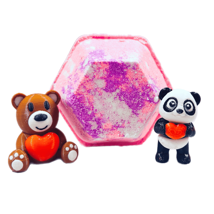 PREORDER: Valentine's Day Surprise Hexagon Bath Bomb (12 units)